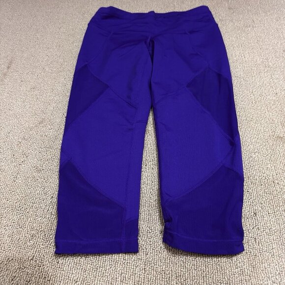 Athleta Leggings Purple Cropped Skinny Leg Women’s Size Small - Picture 7 of 11